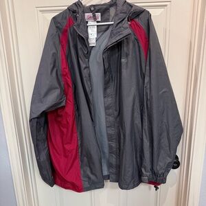 Coleman Charcoal and Crimson Jacket